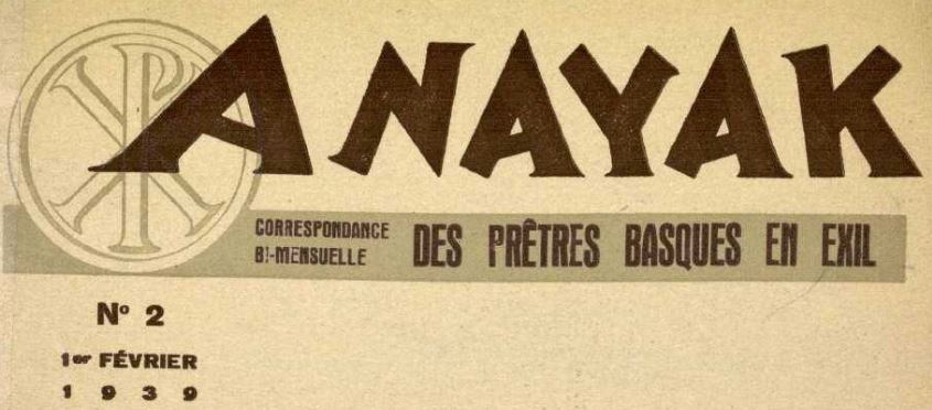 Photo (La Contemporaine. BibliothÃ¨que, archives, musÃ©e des mondes contemporains (Nanterre)) de : Anayak. Paris, 1939. ISSN 2019-1308.