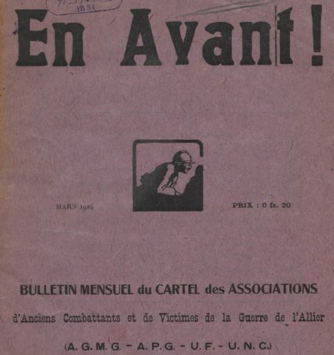 Photo (BnF / Gallica) de : En avant !. Montluçon, [1924 ?]. ISSN 2127-2719.
