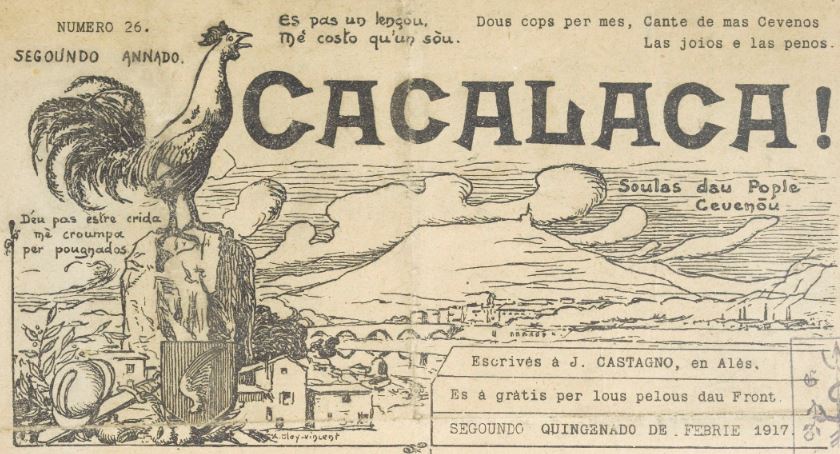 Photo (BnF / Gallica) de : Cacalaca. Alès, 1916-1938. ISSN 1155-9756.