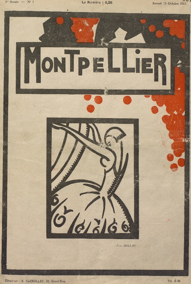 Photo (Montpellier. Bibliothèques municipales) de : Montpellier. Montpellier, 1923-1927. ISSN 2017-5302.