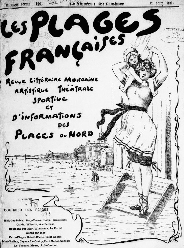 Photo (BnF / Gallica) de : Les Plages françaises. Lille, [1900 ?-1901 ?]. ISSN 2135-0221.