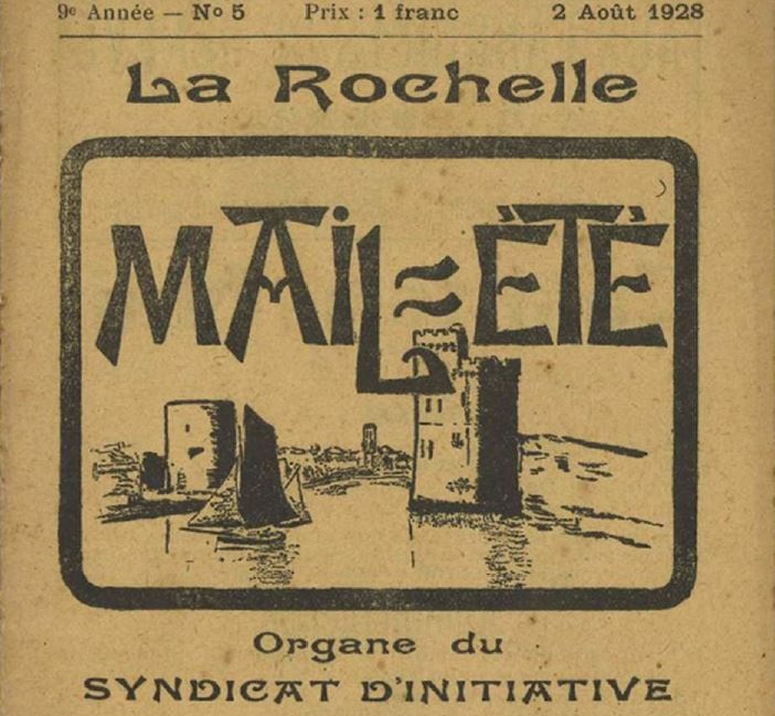 Photo (Médiathèque Michel Crépeau (La Rochelle)) de : Mail-été. La Rochelle, 1920-[1928 ?]. ISSN 2119-0658.