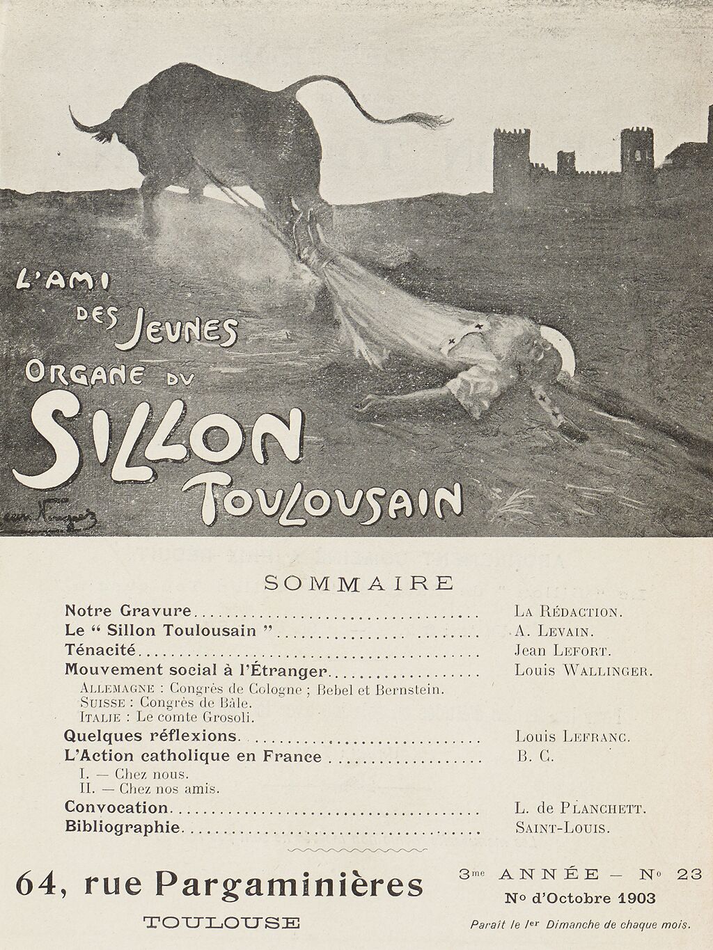 Photo (BnF / Gallica) de : L'Ami des jeunes. Toulouse, 1901-1905. ISSN 2970-6017.