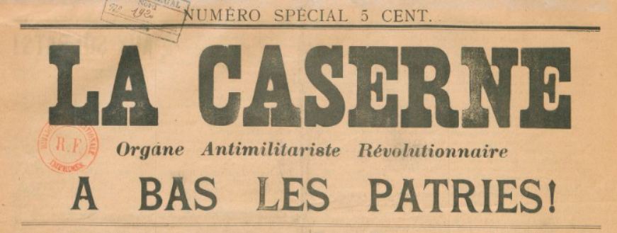 Photo (BnF / Gallica) de : La Caserne. Wasquehal, [1908 ?]. ISSN 2123-5082.