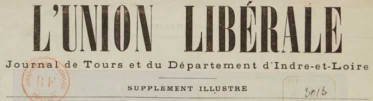 Photo (BnF / Gallica) de : L'Union libérale. Supplément illustré du dimanche. Paris, [1881 ?]. ISSN 2139-4369.
