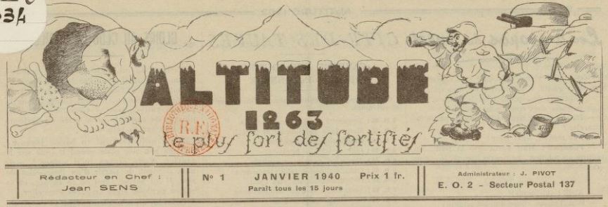 Photo (BnF / Gallica) de : Altitude 1263. Nice, 1940. ISSN 2120-6147.