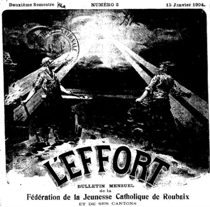 Photo (BnF / Gallica) de : L'Effort. Roubaix, 1903-[1937 ?]. ISSN 2106-1750.