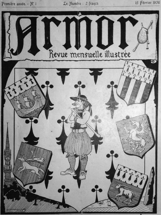Photo (Institut de documentation bretonne et européenne) de : Armor. Paris, 1936. ISSN 2112-1095.