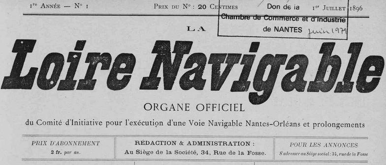 Photo (Loire-Atlantique. Archives départementales) de : La Loire navigable. Nantes, 1896-1923. ISSN 2131-5329.