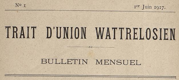 Photo (Médiathèque municipale Jean-Lévy (Lille)) de : Trait d'union wattrelosien. Fort de Tournoux (La Condamine-Châtelard), 1917-[1918 ?]. ISSN 2138-8245.