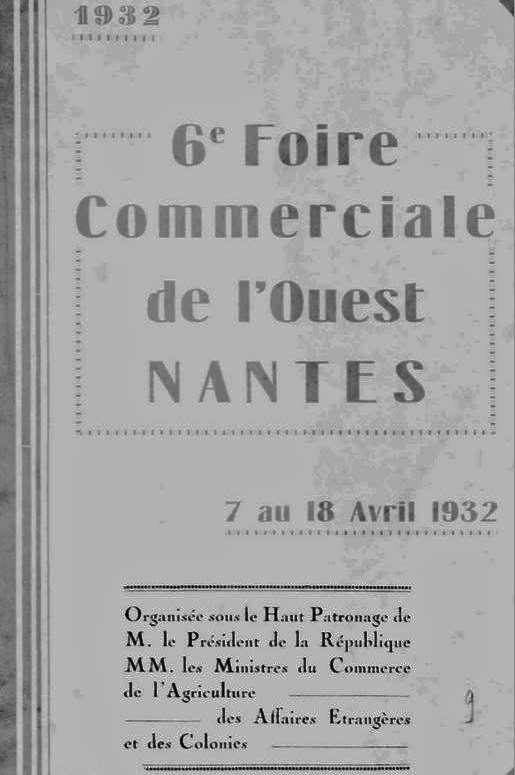 Photo (Loire-Atlantique. Archives départementales) de : ... Foire commerciale de l'Ouest. Nantes, 1927-[1947 ?]. ISSN 2103-0286.