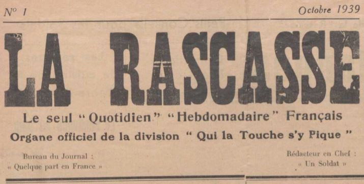 Photo (La Contemporaine. Bibliothèque, archives, musée des mondes contemporains (Nanterre)) de : La Rascasse. [Marseille], 1939-[1940?]. ISSN 2490-6999.