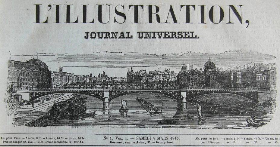 Photo (BnF / Gallica) de : L'Illustration. Paris : J.-J. Dubochet, 1843-1944. ISSN 0246-9251.
