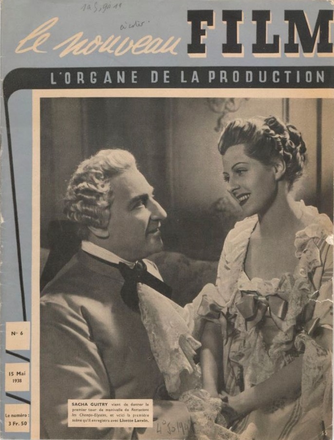 Photo (BnF / Gallica) de : Le Nouveau film. Paris, 1938-[1944 ?]. ISSN 2132-994X.