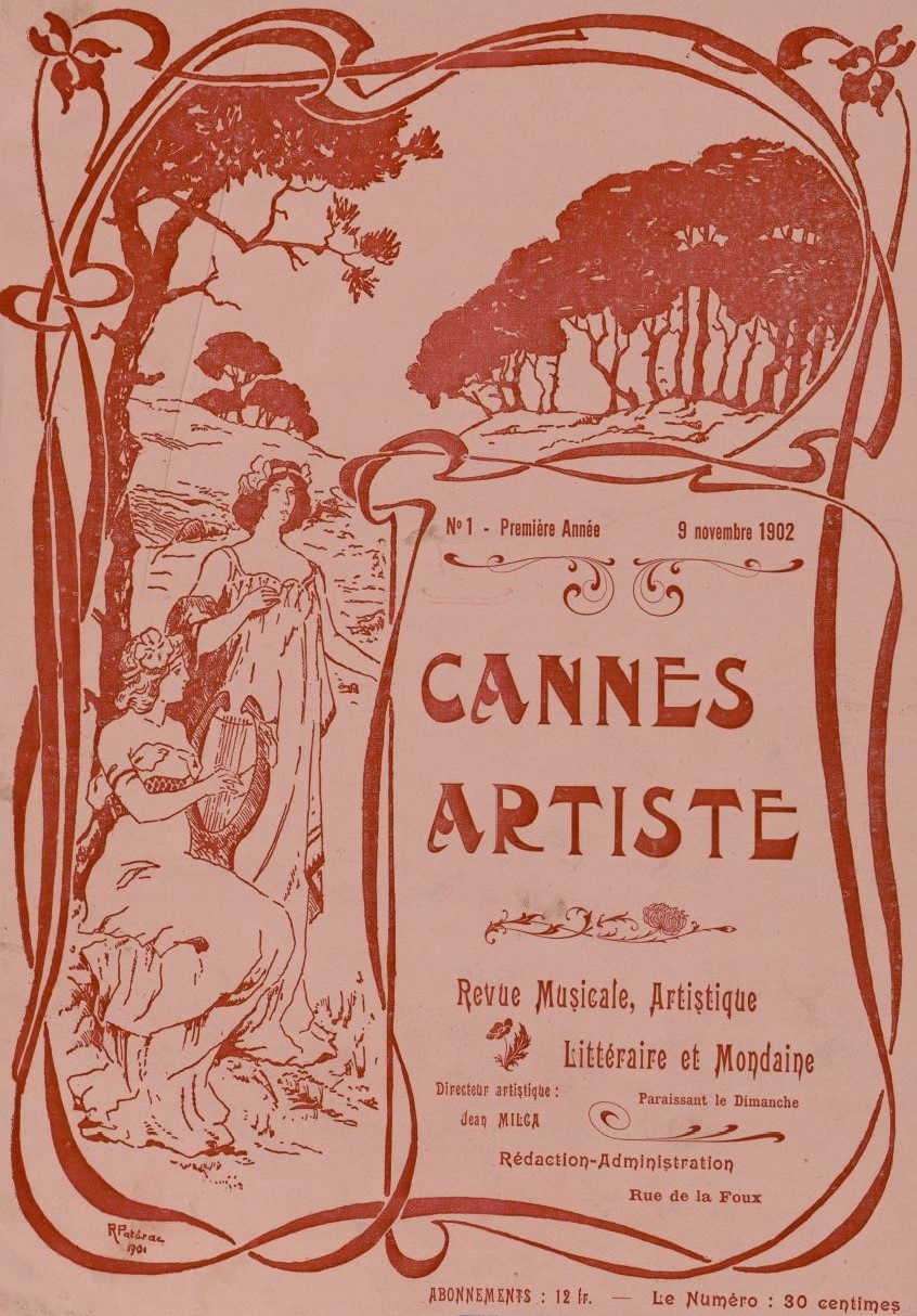Photo (Cannes (Alpes-Maritimes). Archives municipales) de : Cannes artiste. Cannes, 1902-1903. ISSN 2123-3845.