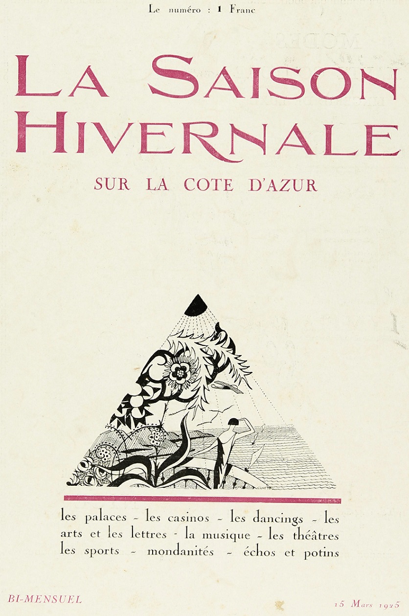 Photo (Bibliothèque municipale (Grasse, Alpes-Maritimes)) de : La Saison hivernale sur la Côte d'Azur. Nice, 1925-1939. ISSN 1247-6307.