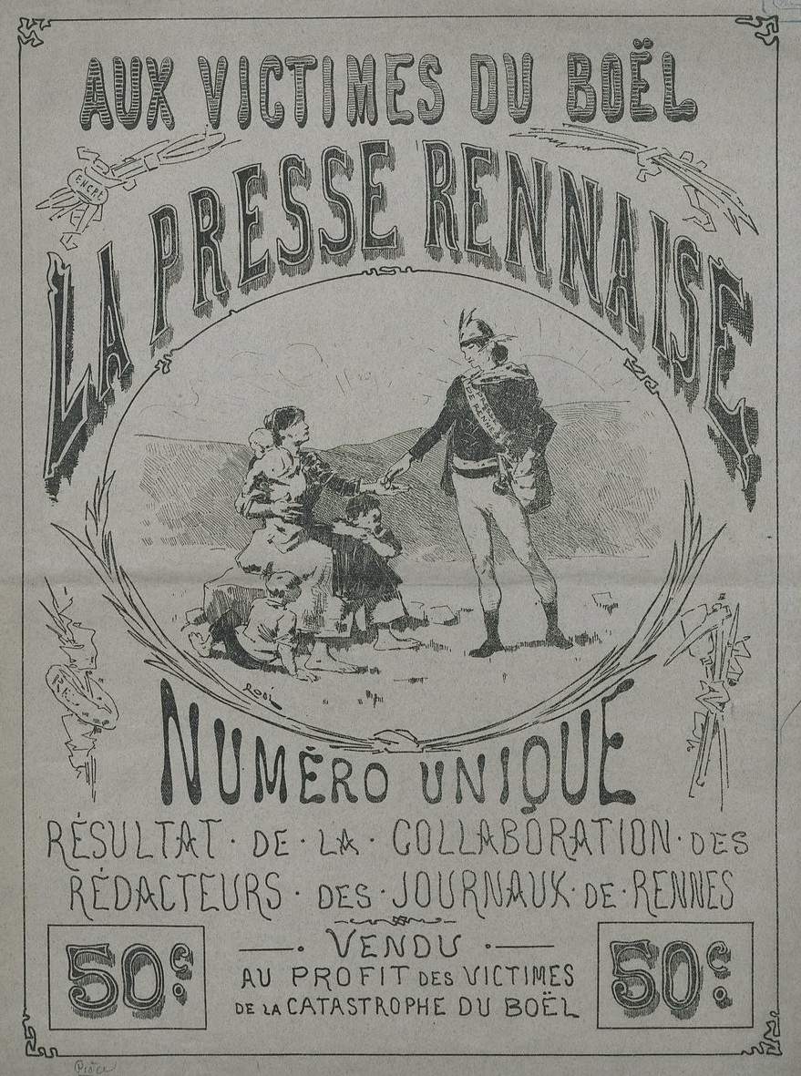 Photo (BnF / Gallica) de : La Presse rennaise. Rennes, [1884]. ISSN 2740-9732.