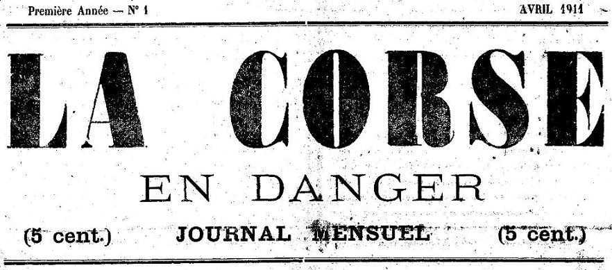 Photo (Archives de la Collectivité de Corse – Pumonti) de : La Corse en danger. Bastia, 1911. ISSN 2124-510X.