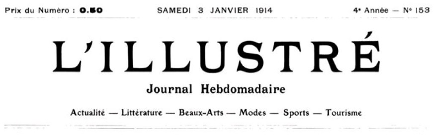 Photo (Bibliothèque municipale (Lyon)) de : L'Illustré. Lyon, 1913-1917. ISSN 1155-8296.