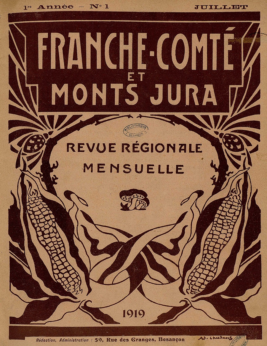 Photo (Bibliothèque municipale (Besançon)) de : Franche-Comté et Monts Jura. Besançon, 1919-1927. ISSN 2017-0610.