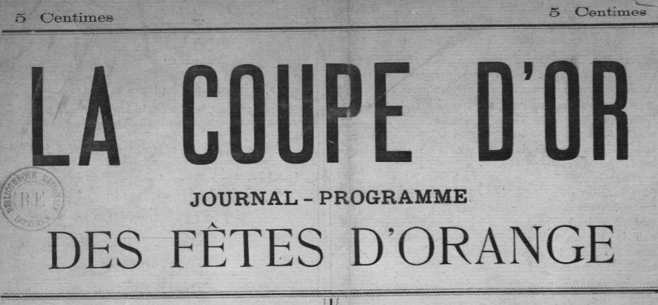 Photo (BnF / Gallica) de : La Coupe d'or. [S. l.], 1897. ISSN 2827-5969.