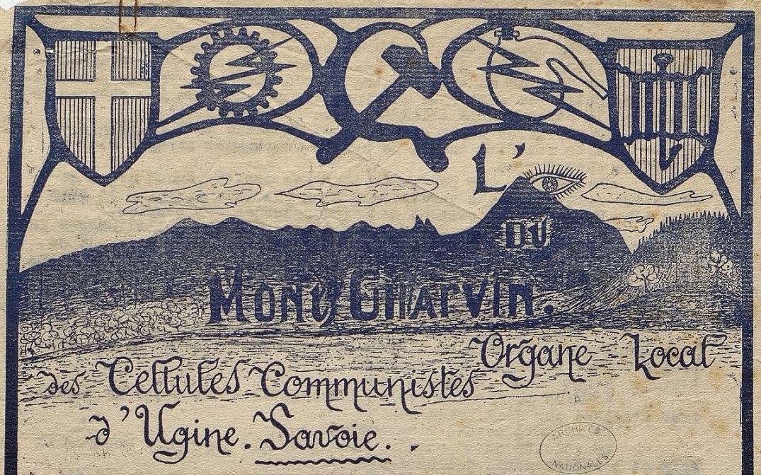 Photo (Archives nationales (France), F/7/14810, dossier n° 2) de : L'Œil du Mont Charvin. [Ugine], [1939 ?]. ISSN 2968-0395.